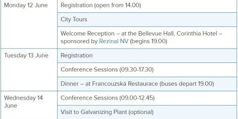 Conference programme EGGA Assembly